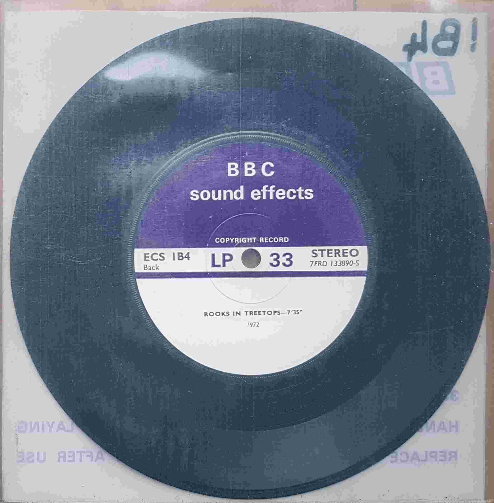 Back cover of ECS 1B4